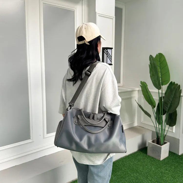 Mulinsen Polyester With Oxford Travel Bag Unisex-3