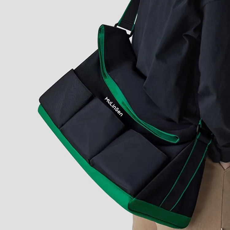 Mulinsen Polyester With Oxford Travel Bag Unisex Multicolor-4