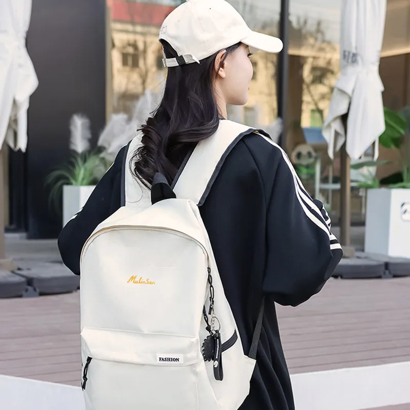 Mulinsen Polyester Backpack Regular Unisex Multicolor-2