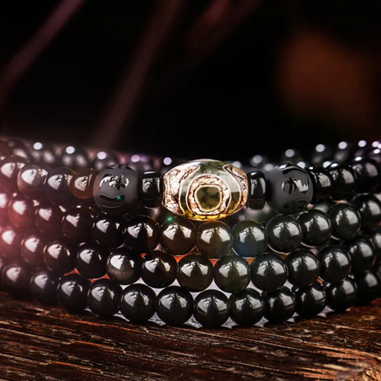 BAGGL Obsidian Bracelets Unisex-2