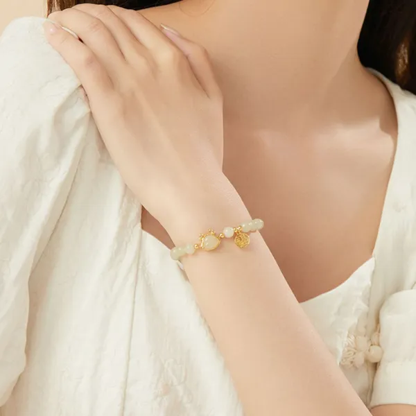 BAGGL Chalcedony Jade Bracelets Women's-2
