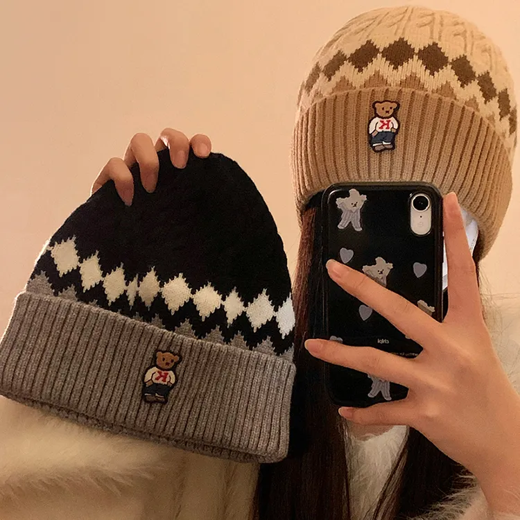 BAGGL Polyester Beanies Unisex Gift Box Set-1