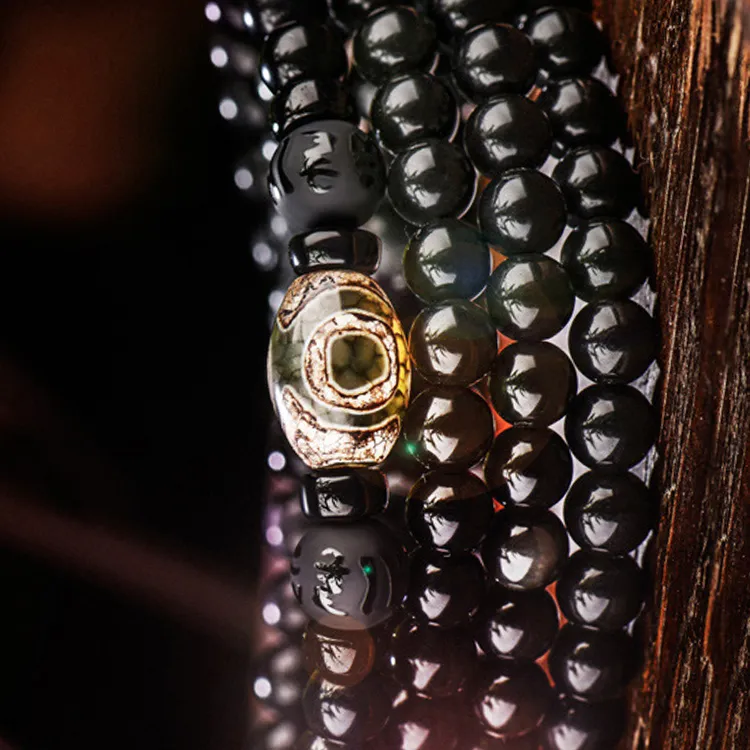 BAGGL Obsidian Bracelets Unisex-3