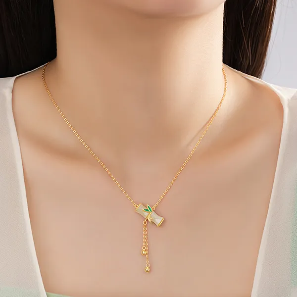 BAGGL Chalcedony Jade Necklaces Women's-3