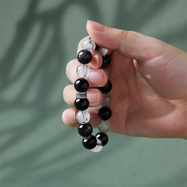 BAGGL Obsidian Bracelets Unisex-1