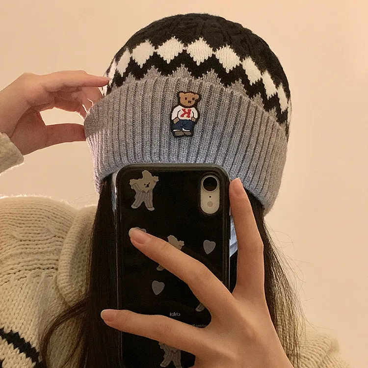 BAGGL Polyester Beanies Unisex Gift Box Set-5
