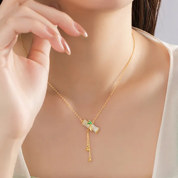 BAGGL Chalcedony Jade Necklaces Women's-1