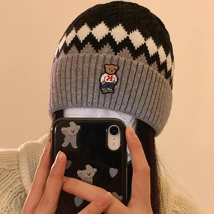 BAGGL Polyester Beanies Unisex Gift Box Set-4