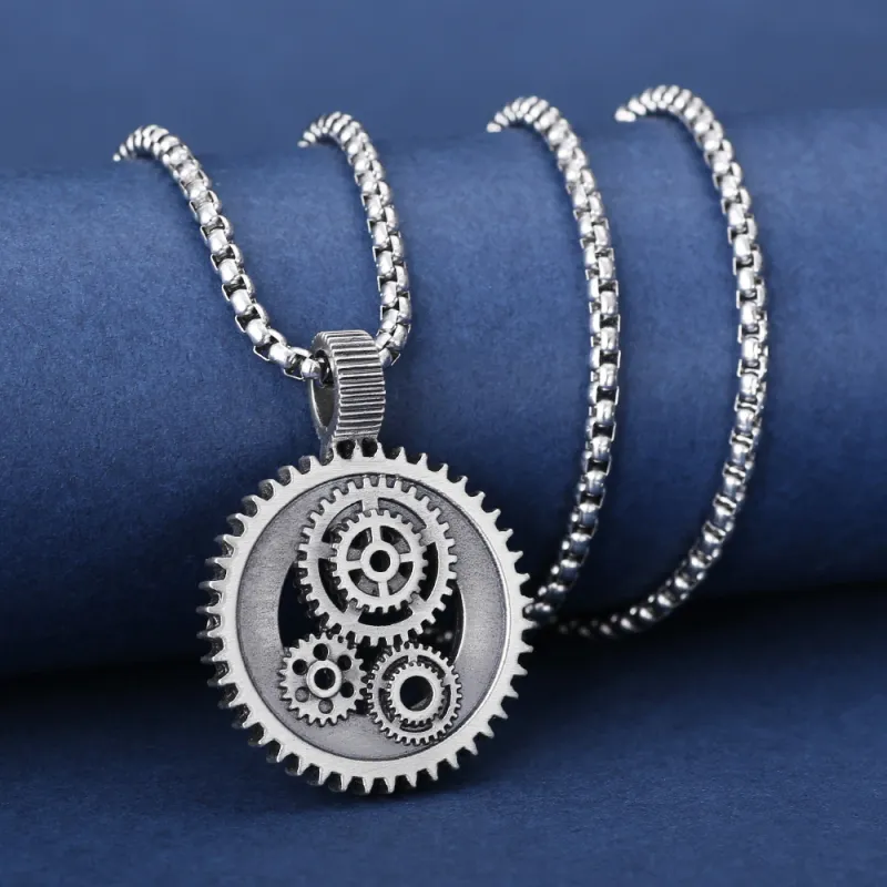 BAGGL Titanium Steel Necklaces Men's-2