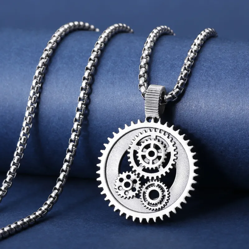 BAGGL Titanium Steel Necklaces Men's-1