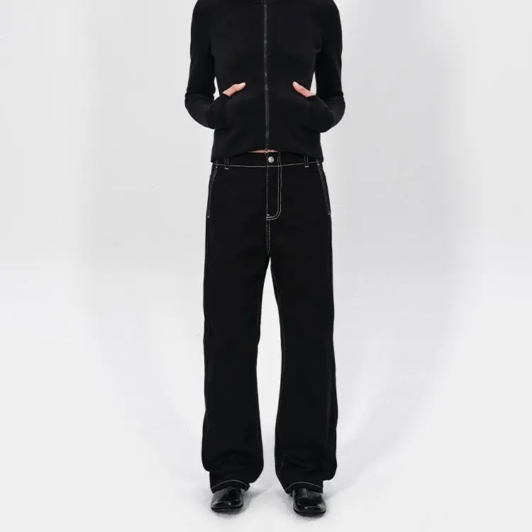 Rarely Alike Cargo Pants Women's Black-2