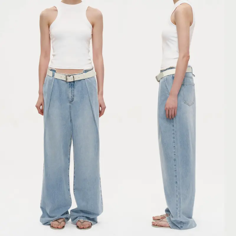 Rarely Alike Jeans Women's Light Blue-3