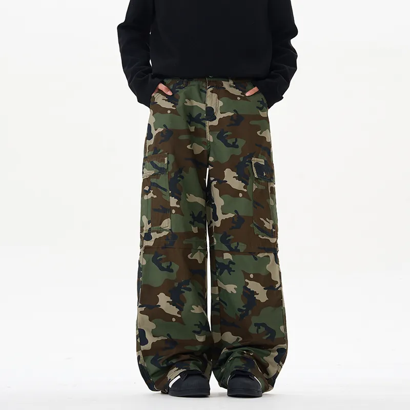 AGBG Cargo Pants Unisex Camouflage-2