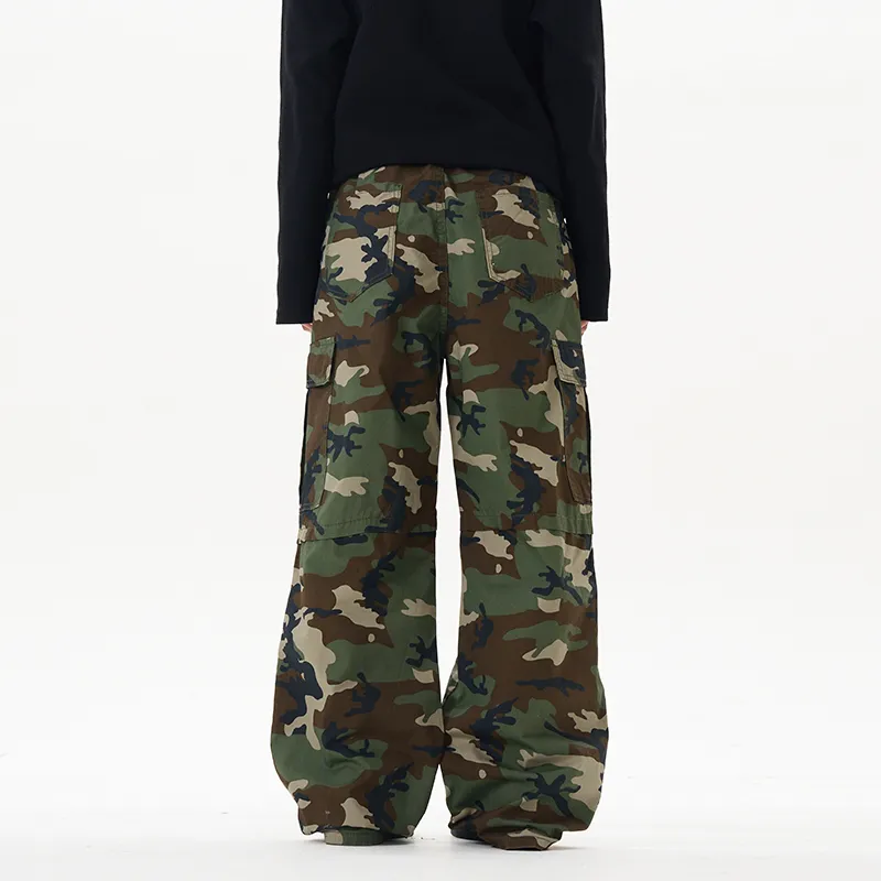 AGBG Cargo Pants Unisex Camouflage-4