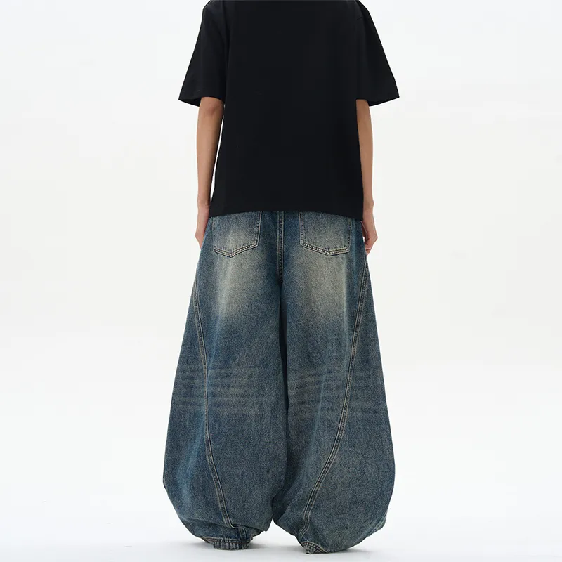 AGBG Jeans Unisex Vintage Blue-3