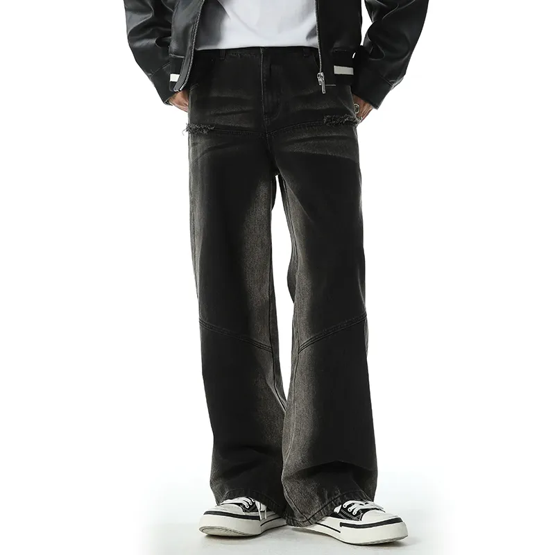 AGBG Jeans Unisex Black-3