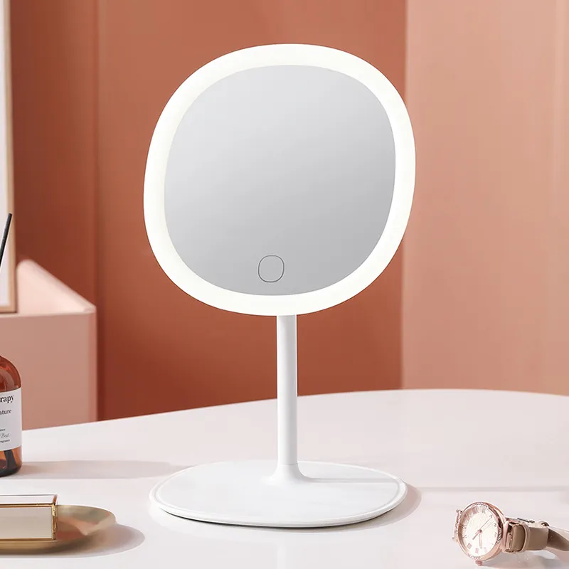 Sweet Pillow House LED With Fill Light Desktop Portable Small Mirror-2