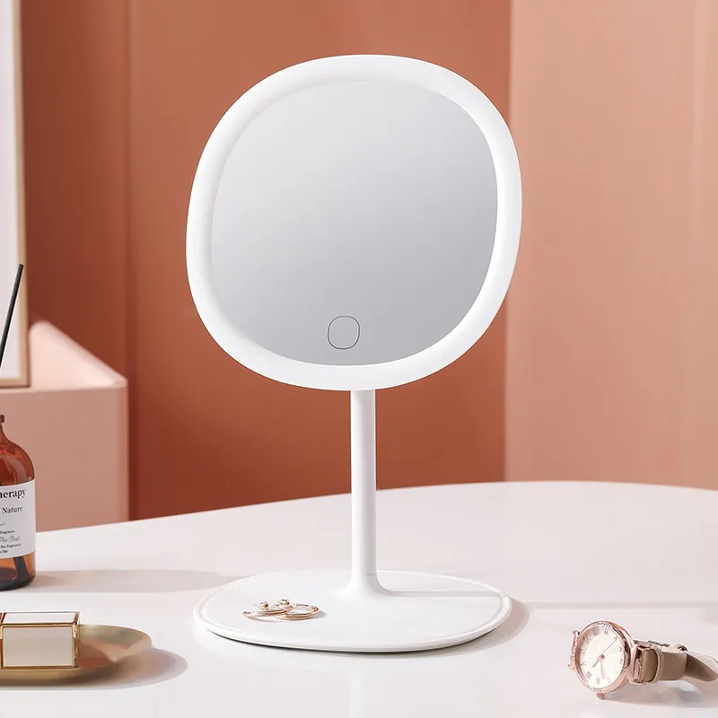 Sweet Pillow House LED With Fill Light Desktop Portable Small Mirror-1