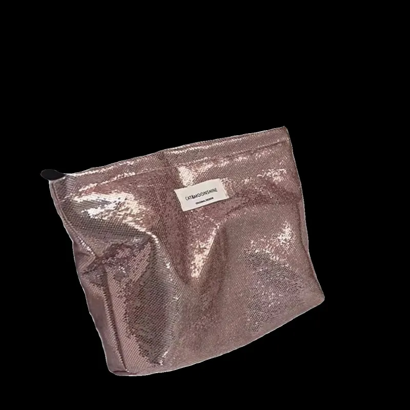 Sweet Pillow House Blazing Flash Handheld Large Capacity Outbound Organizer Minimalist Style Portable Makeup Bags-1