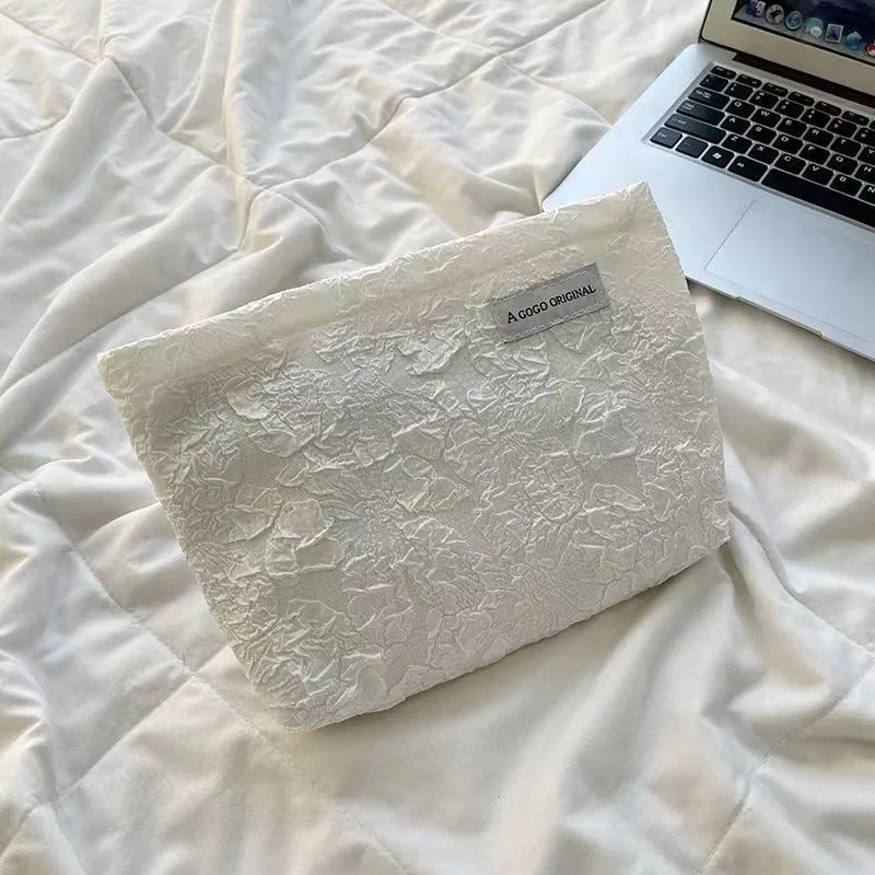 Sweet Pillow House Blazing Flash Handheld Large Capacity Outbound Organizer Minimalist Style Portable Makeup Bags-3