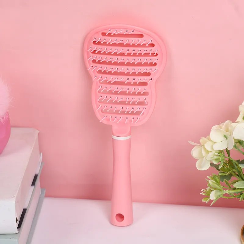Sweet Pillow House Large Curved Comb For Volumizing And Elevating The Hairline Plantain Fan Comb Shaping-1