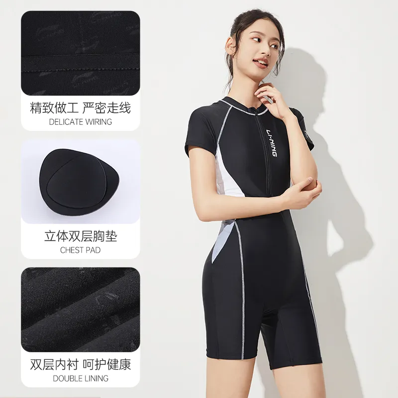 LiNing One piece Swimsuit Women's-3