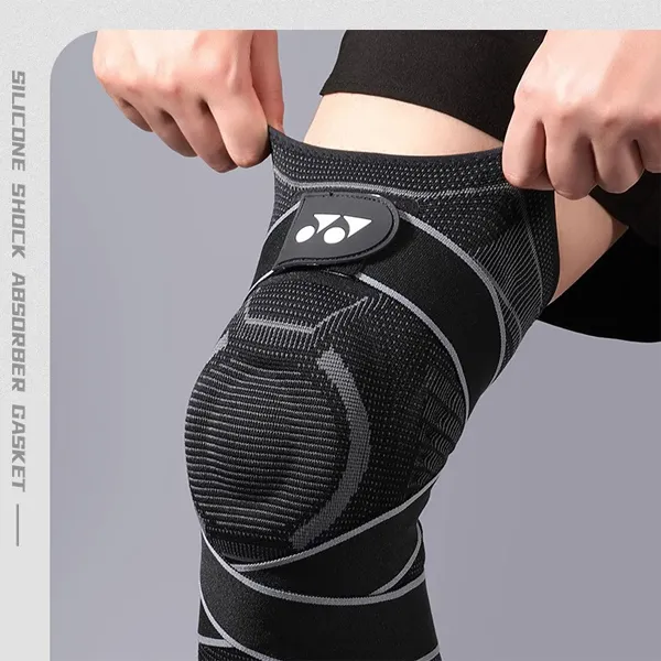 YONEX Running Badminton Fitness Unisex Elastane Polyamide Polyester Knee Pads-12
