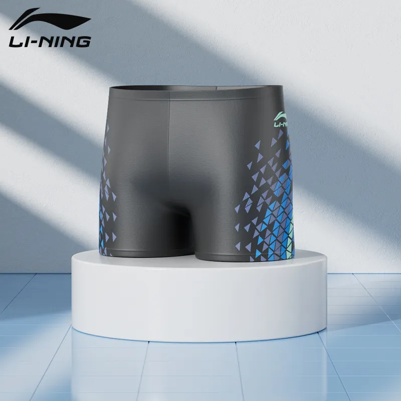 LiNing Sports Fashion Collection Swimming Sets Elastane, Polyester Hot Spring Men's L XL XXL XXXL 4XL 5XL-1