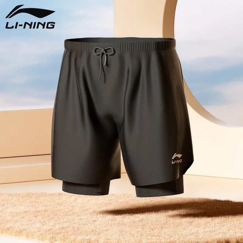 LiNing Sports Life Collection Swimming Sets Polyester Seaside, Swimming Pool Unisex-1