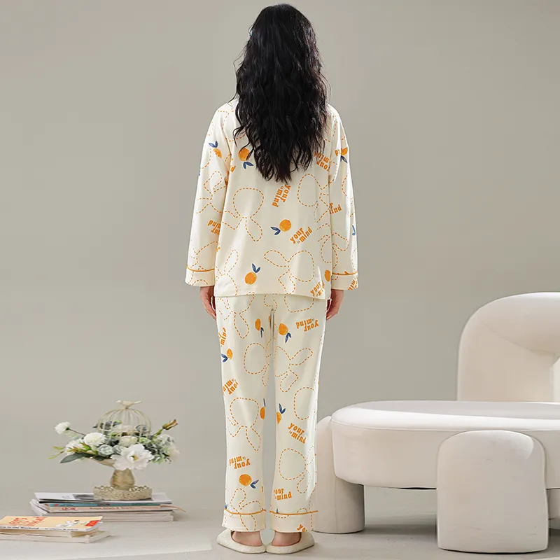 GRACEWELL Pajama Set Women's Champagne-1
