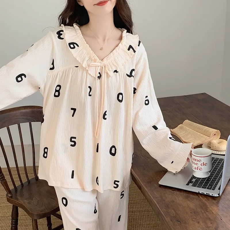 GRACEWELL Pajama Set Women's Champagne-3