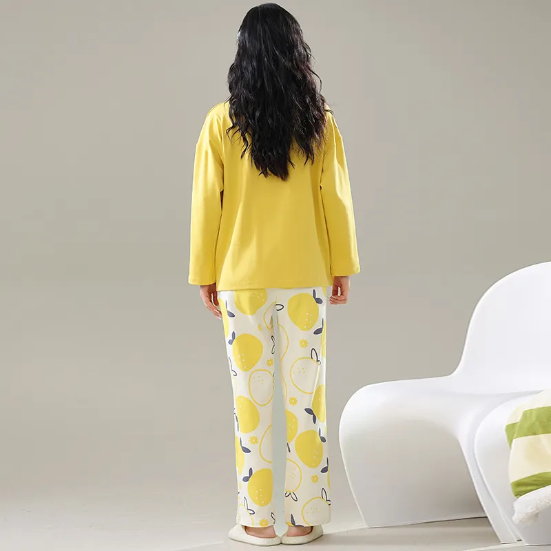 GRACEWELL Pajama Set Women's Gold-2