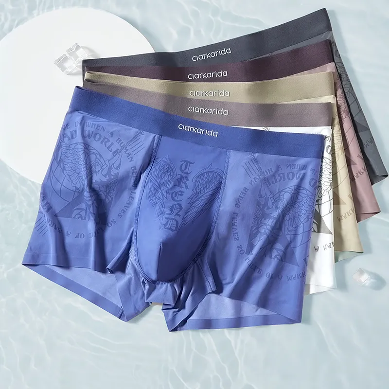 Clarkarida Underpants Men's 4 Pack Gift Box Set-4
