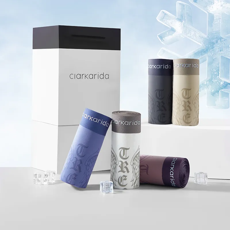 Clarkarida Underpants Men's 4 Pack Gift Box Set-7