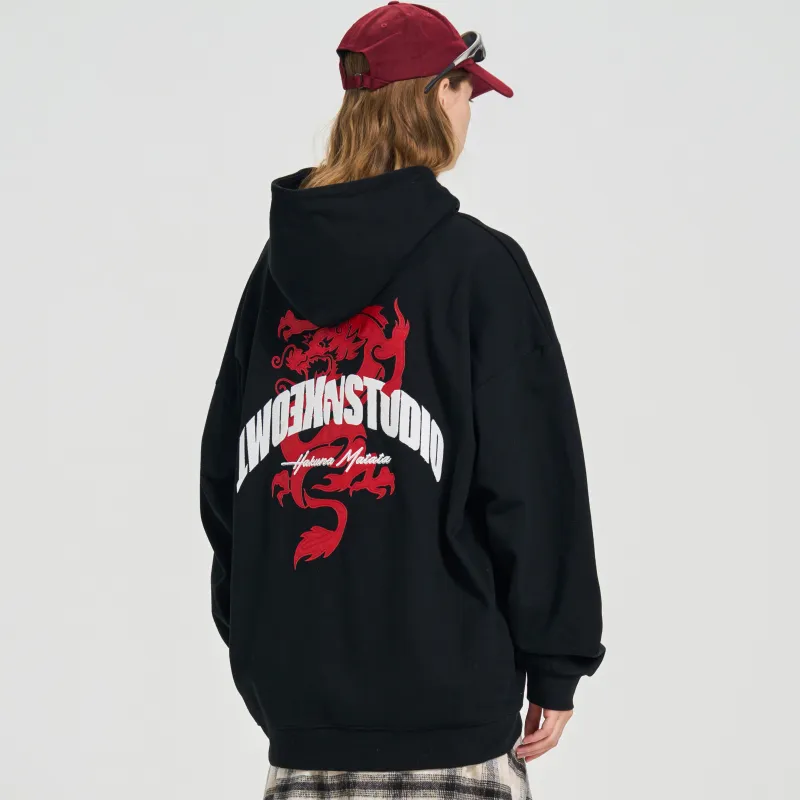 TWOEX2 Sweatshirts Unisex Black-4