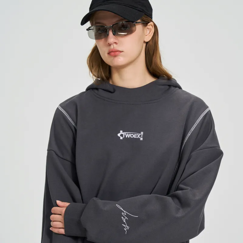 TWOEX2 Sweatshirt Unisex Dark Gray-4