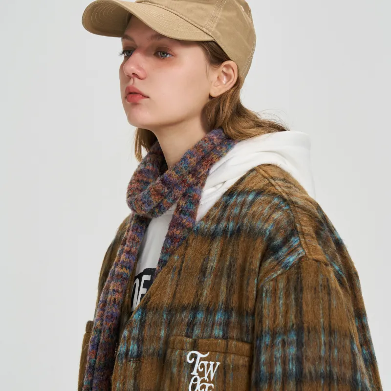 TWOEX2 Plaid Unisex Jacket-5
