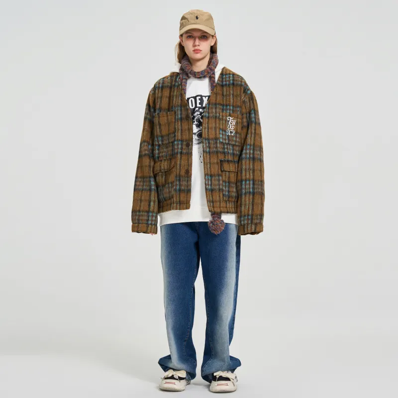 TWOEX2 Plaid Unisex Jacket-6