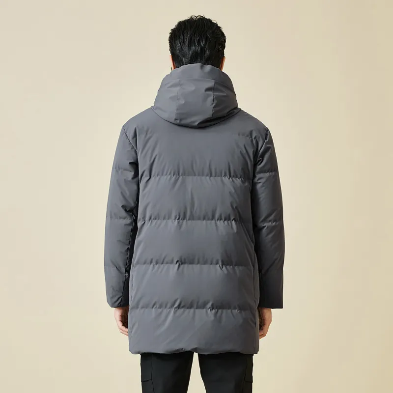 LESS IS MORE Down Jacket Men's Dark Gray-2