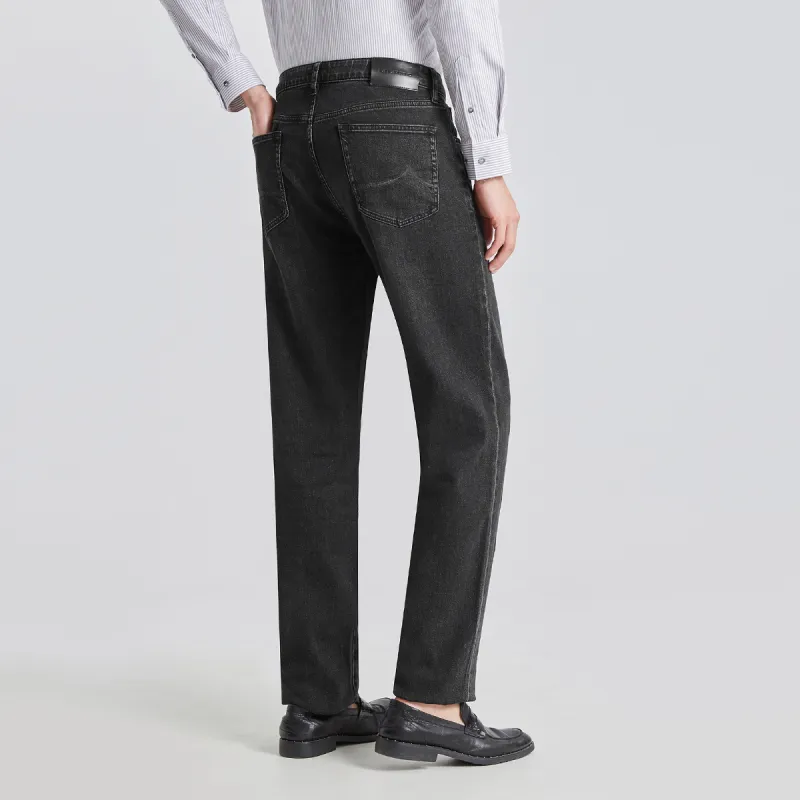 LESS IS MORE SS25 Jeans Men's Denim Black-4