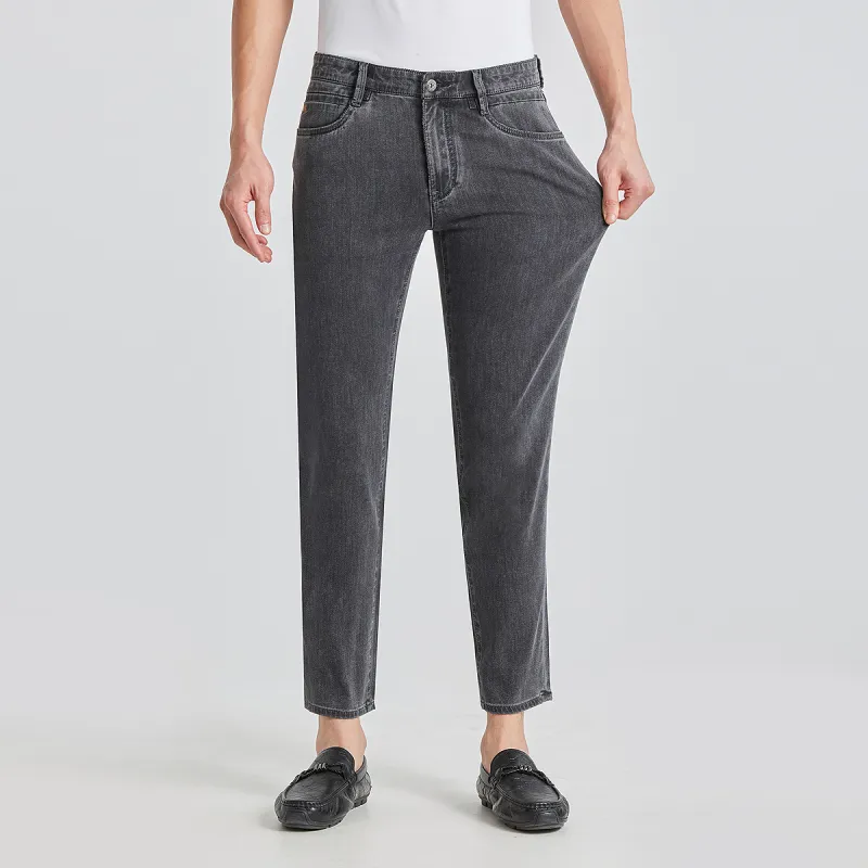 LESS IS MORE SS25 Jeans Men's Denim Black-5