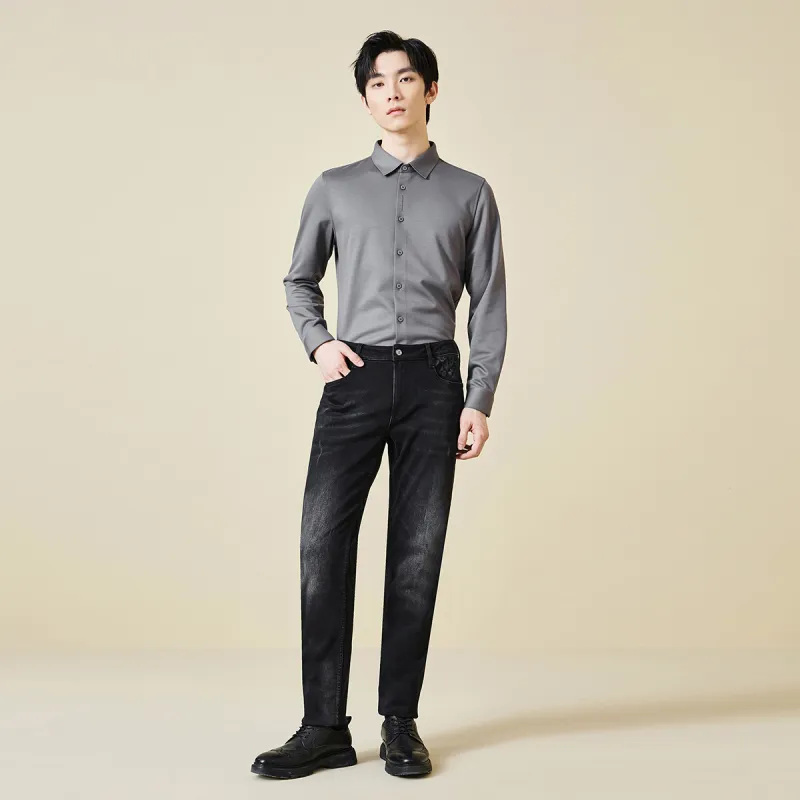 LESS IS MORE Jeans Men Black 23DNZ91301-5