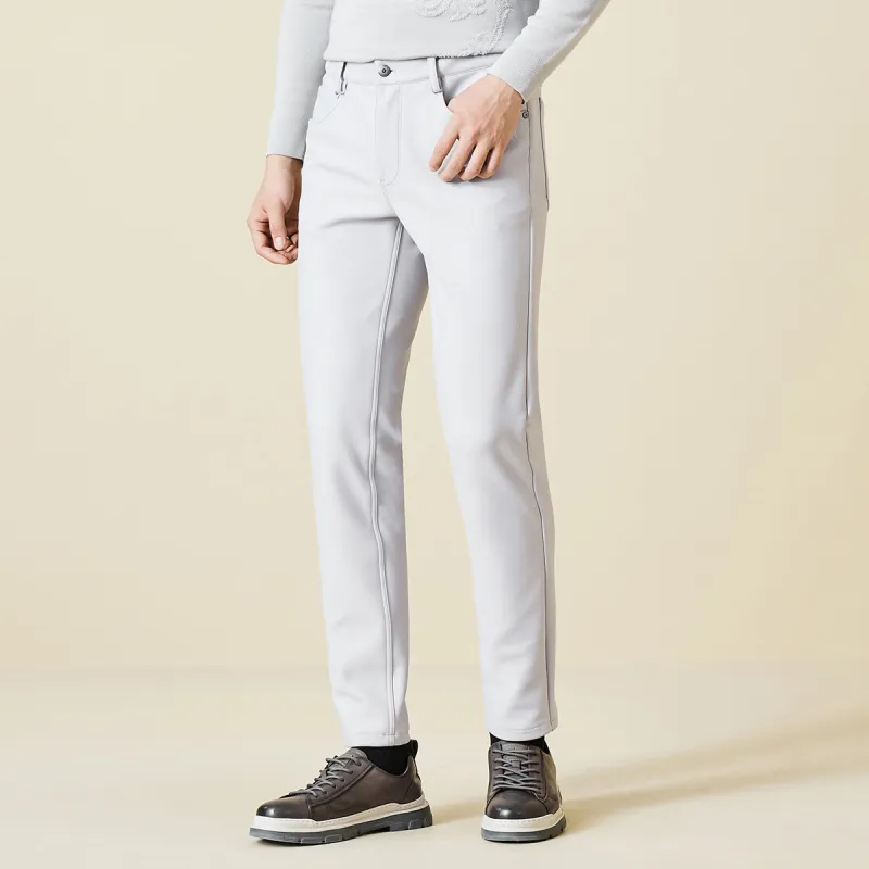 LESS IS MORE Casual Pants Men's Light Gray-2
