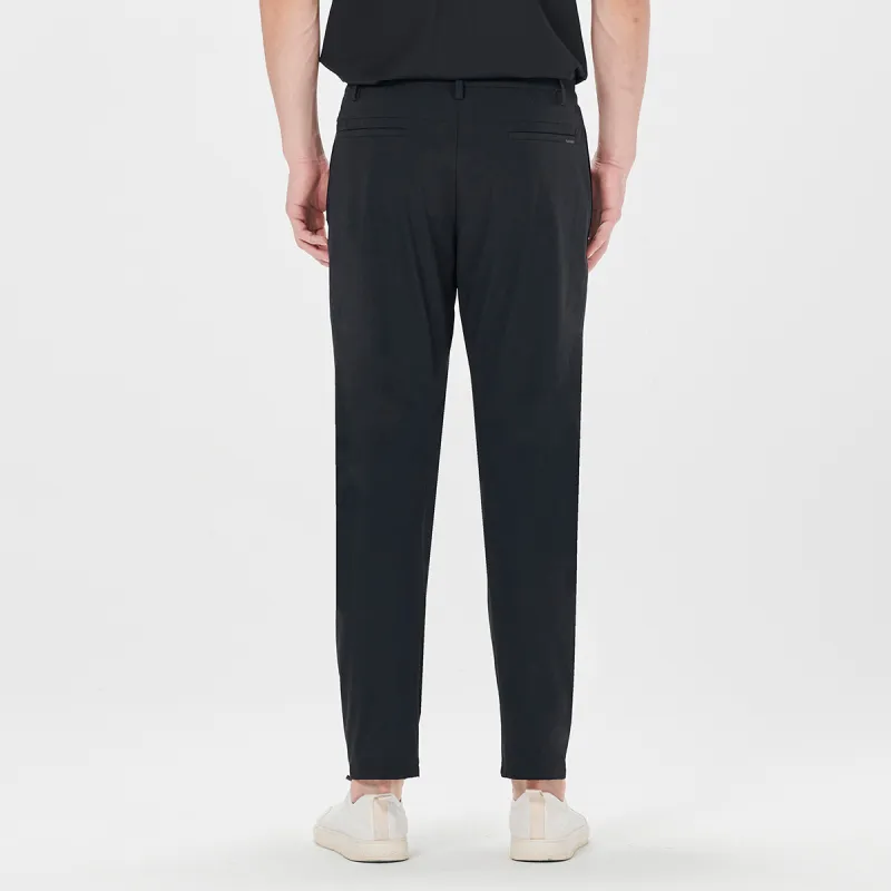 LESS IS MORE Casual Pants Men's Black Blue-4