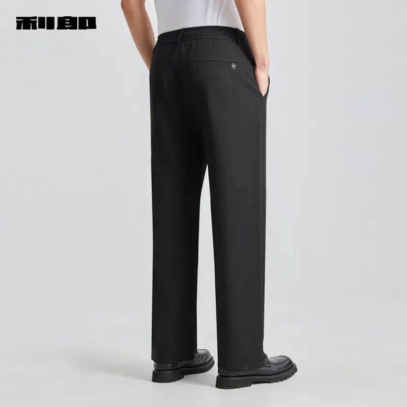 LESS IS MORE SS25 Casual Pants Men's Black-5