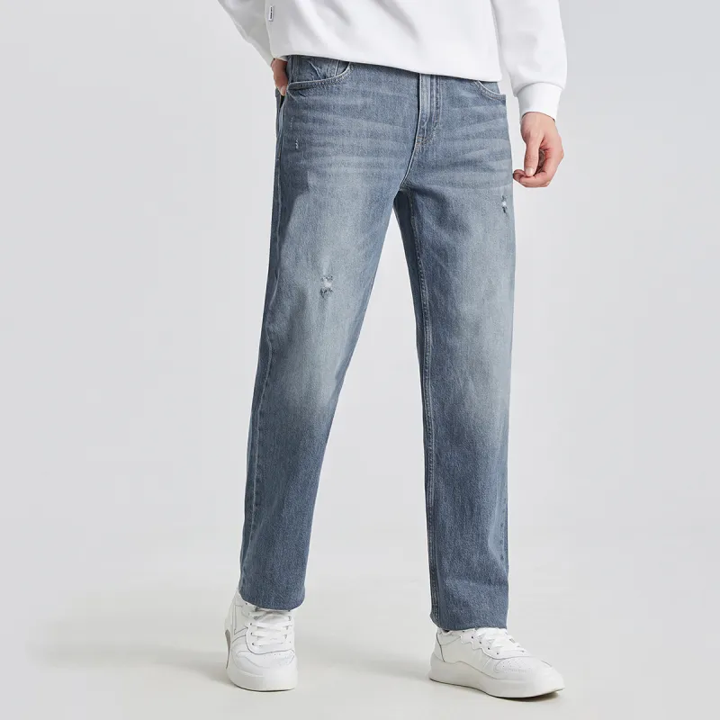 LESS IS MORE SS25 Jeans Men's Light Gray-4