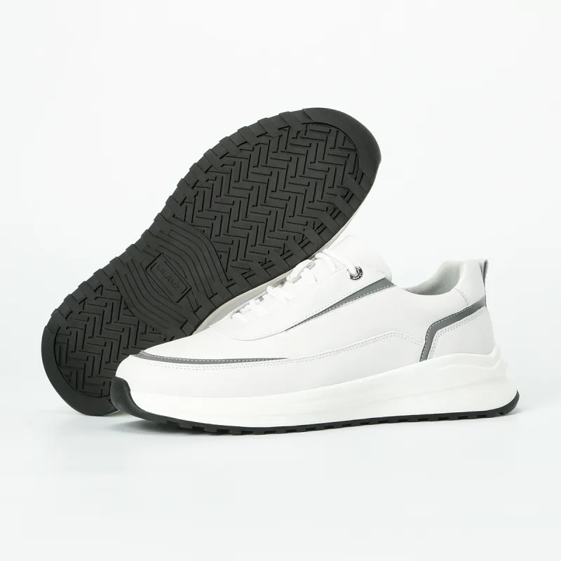 LESS IS MORE Low Top Casual Shoes Men's White-4