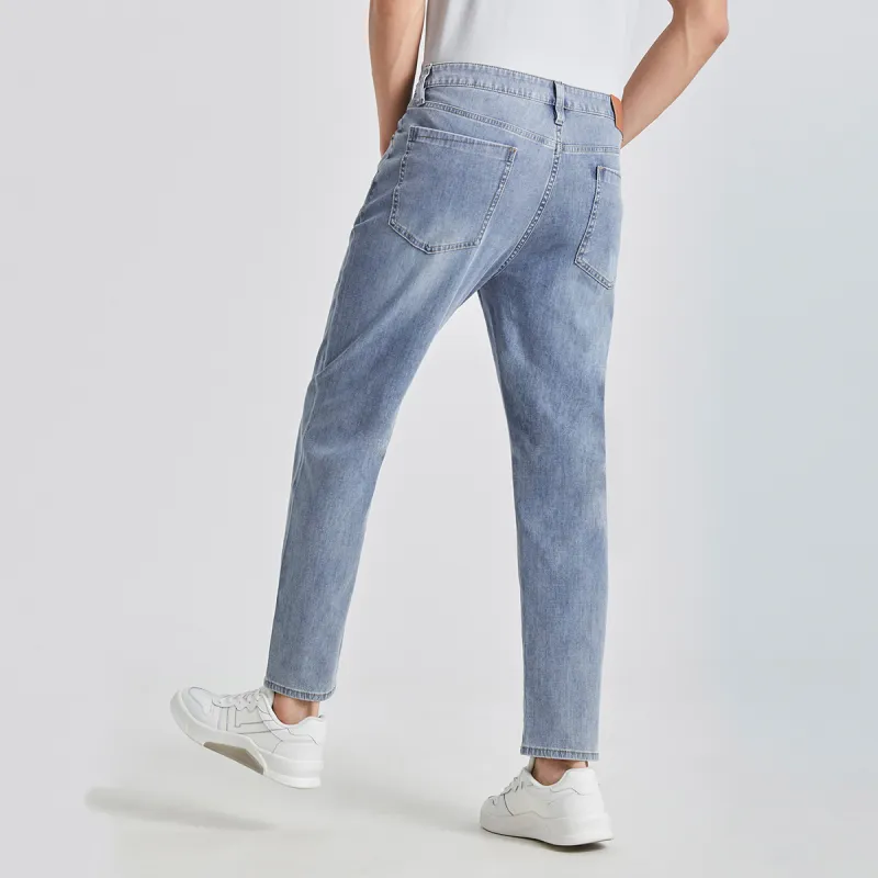 LESS IS MORE Four Way Stretch SS25 Jeans Men's Dark Blue-4