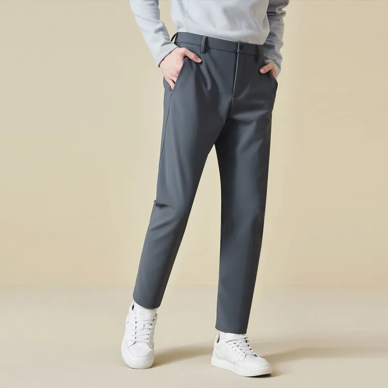 LESS IS MORE Casual Pants Men's Gray Blue-3