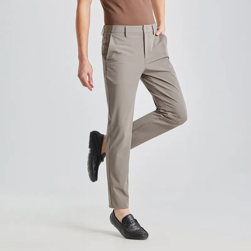 LESS IS MORE SS25 Casual Pants Men's Dark Coffee-3